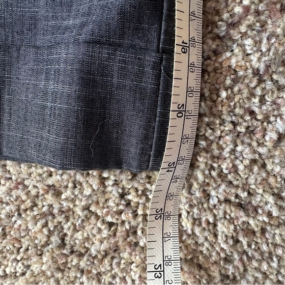 Harve Benard Charcoal Cotton Blend Capri Trousers Womens 10 - Picture 5 of 7